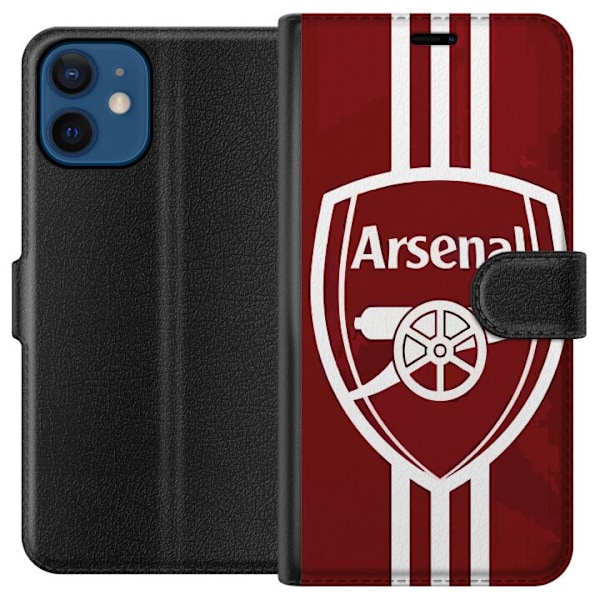 Apple iPhone 12 mini Tegnebogsetui Arsenal