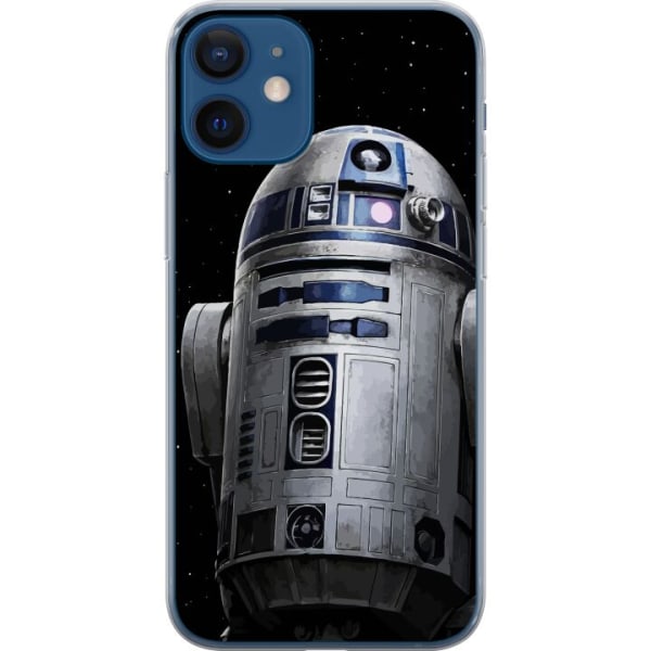 Apple iPhone 12 mini Genomskinligt Skal R2D2 Star Wars