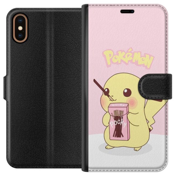 Apple iPhone XS Plånboksfodral Pokemon