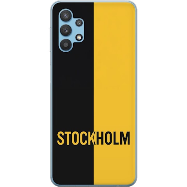 Samsung Galaxy A32 5G Läpinäkyvä kuori Stockholm – jalkap