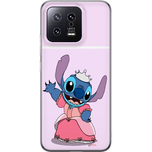 Xiaomi 13 Läpinäkyvä kuori Stitch kuningatar