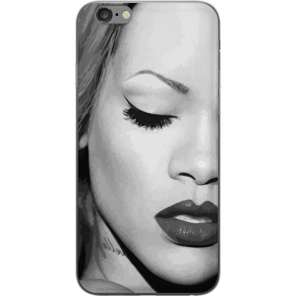 Apple iPhone 6s Plus Läpinäkyvä kuori Rihanna – Aesthetic
