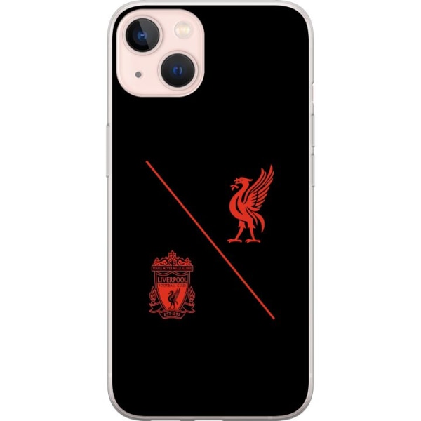 Apple iPhone 13 Läpinäkyvä kuori Liverpool L.F.C.