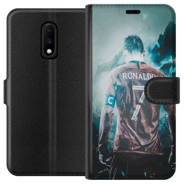 Yhteensopiva Lompakkokotelo OnePlus 7 Ronaldo
