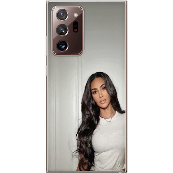 Samsung Galaxy Note20 Ultra Läpinäkyvä kuori Kim Kardashian – Iconic Style Collection