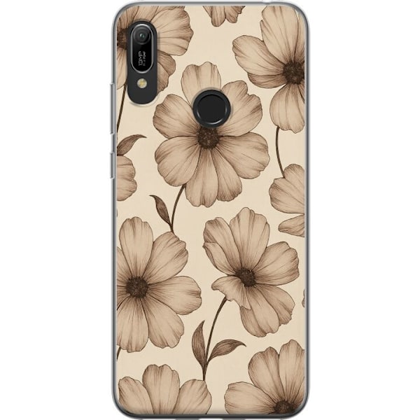 Huawei Y6 (2019) Gennemsigtig cover Pastel Rush