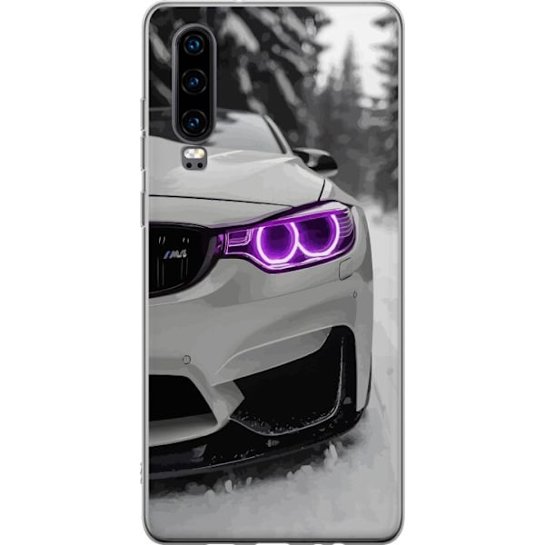 Huawei P30 Genomskinligt Skal BMW