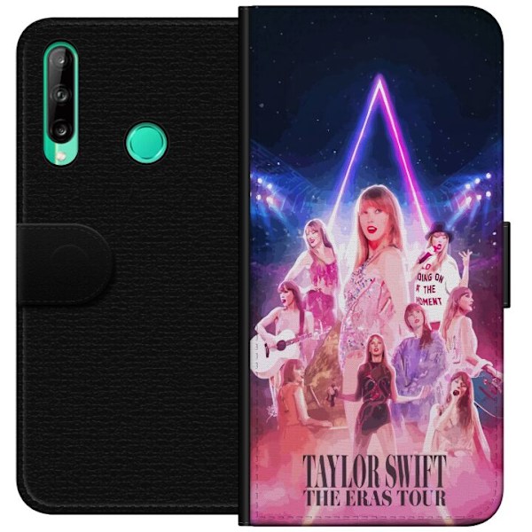 Huawei P40 lite E Lommeboketui Taylor Swift Galaxy Neon