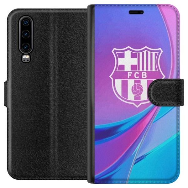 Huawei P30 Lompakkokotelo FC Barcelona