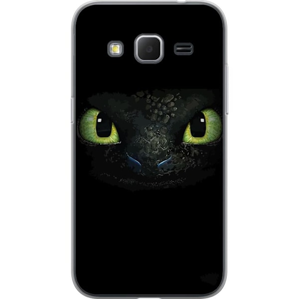 Samsung Galaxy Core Prime Genomskinligt Skal How to Train Your Dragon (Draktränaren)