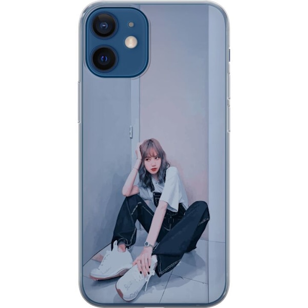 Apple iPhone 12 mini Läpinäkyvä kuori Lisa from Blackpink – K-pop Style Icon