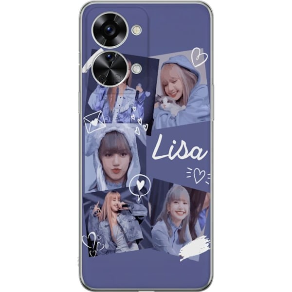 OnePlus Nord 2T Läpinäkyvä kuori Lisa Blackpink – Aesthet