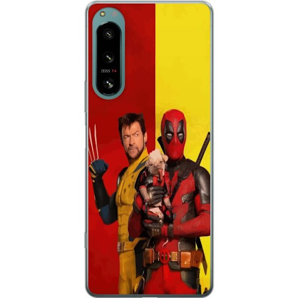 Sony Xperia 5 IV Gennemsigtig cover Deadpool & Wolverine