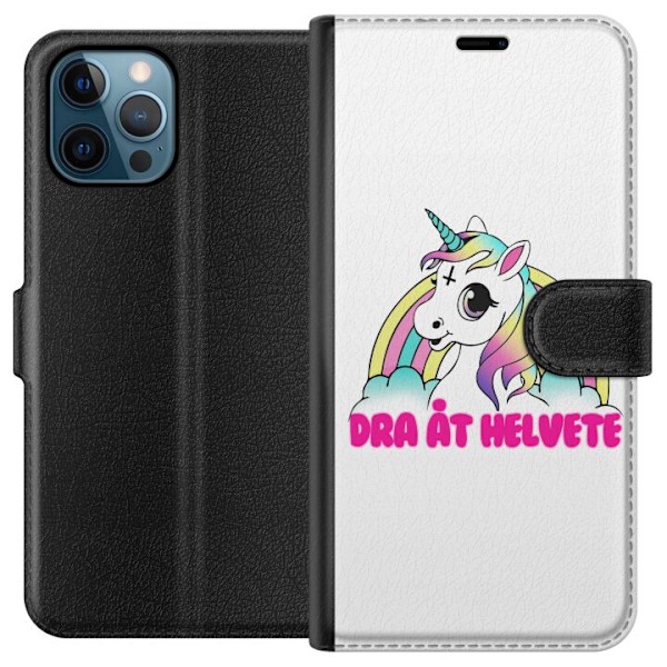 Apple iPhone 12 Pro Tegnebogsetui Unicorn