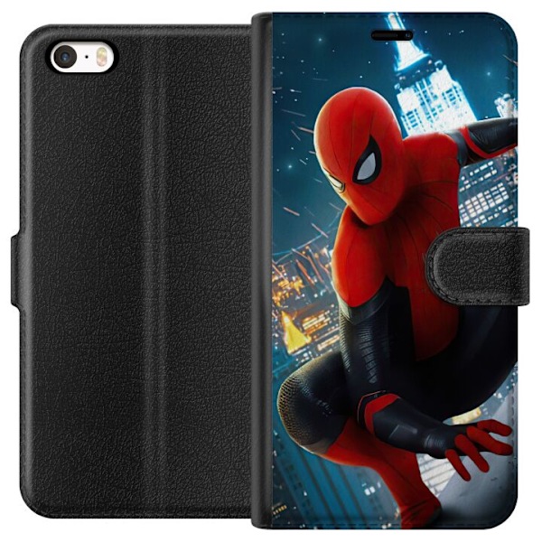 Apple iPhone 5s Tegnebogsetui Spiderman