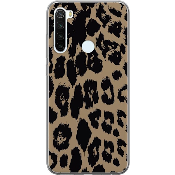 Xiaomi Redmi Note 8 Genomskinligt Skal Leopard