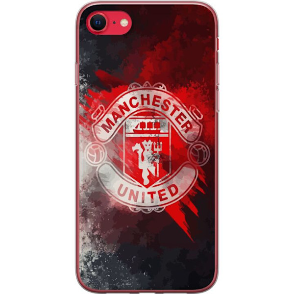 Apple iPhone 16e Gennemsigtig cover Manchester United