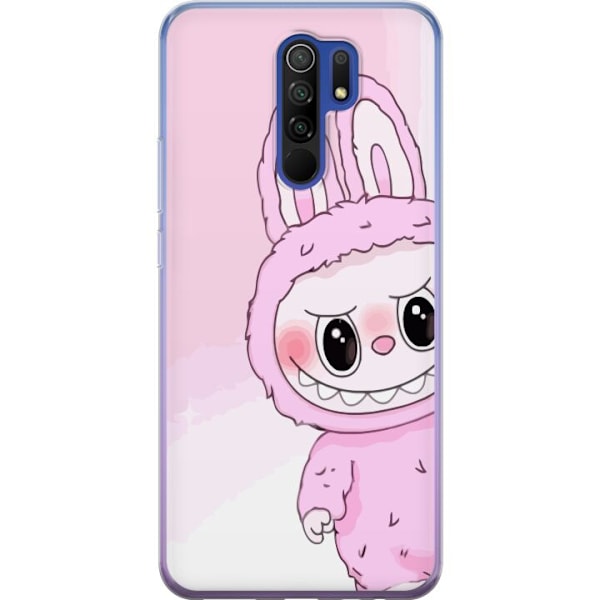 Xiaomi Redmi 9 Gennemsigtig cover Labubu Kanin-serien