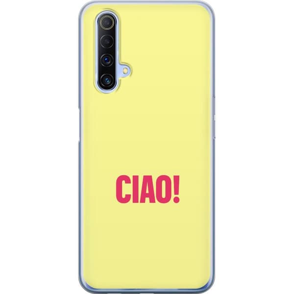 Kompatibelt Mobildeksel til Realme X50 5G Rosa CIAO gul