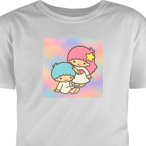 Lasten T-paita | Mukava T-paita Lapsille Kawaii Sanrio Kiki Lo harmaa 5-6 Vuotta