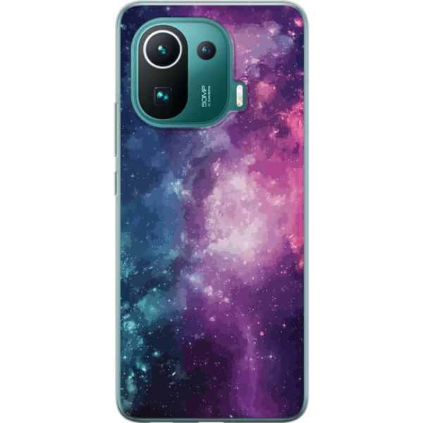 Xiaomi Mi 11 Pro Gennemsigtig cover Nebula