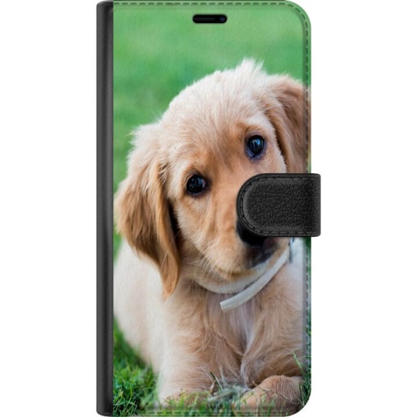 Samsung Galaxy A40 Tegnebogsetui Hund