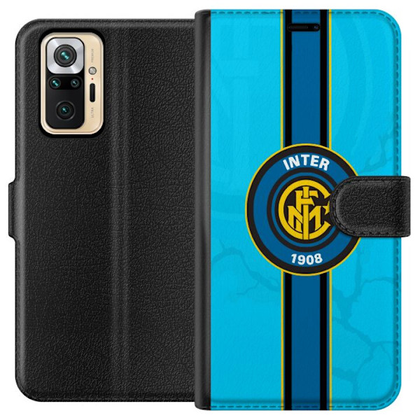 Xiaomi Redmi Note 10 Pro Lompakkokotelo Inter Milan