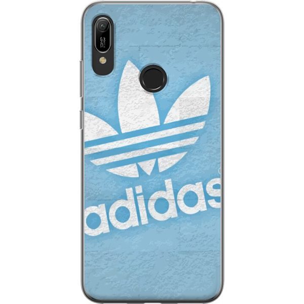 Huawei Y6 2019 Gjennomsiktig deksel Adidas dd20 Genomskinligt