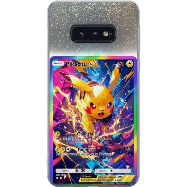 Kompatibelt Mobildeksel til Samsung Galaxy S10e Pikachu gul