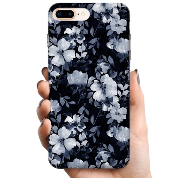 Apple iPhone 7 Plus TPU Mobilskal Blommor