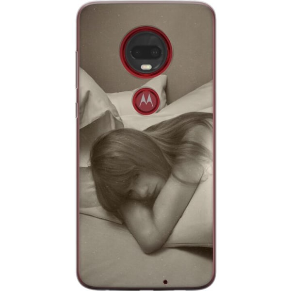 Motorola Moto G7 Plus Gennemsigtig cover Taylor Swift