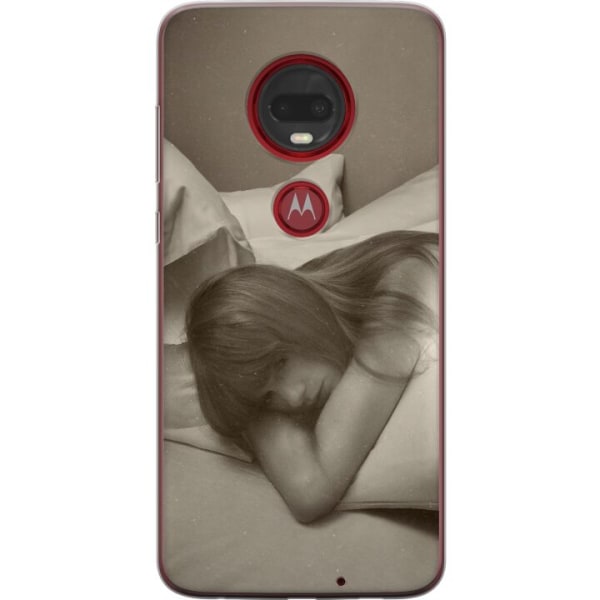 Motorola Moto G7 Plus Läpinäkyvä kuori Taylor Swift