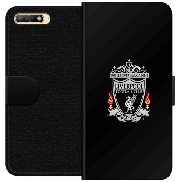 Huawei Y6 (2018) Lompakkokotelo Liverpool FC
