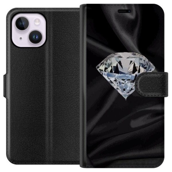 Apple iPhone 15 Plus Lommeboketui Silke Diamant