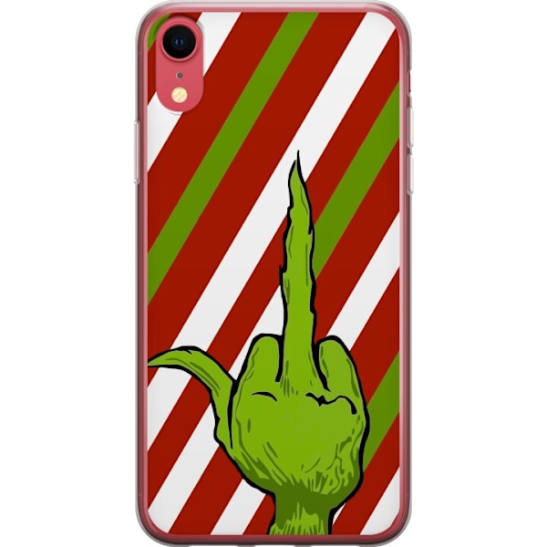 Apple iPhone XR Läpinäkyvä kuori Grinch