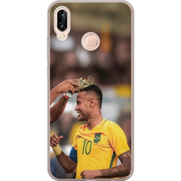 Huawei P20 lite Läpinäkyvä kuori Neymar