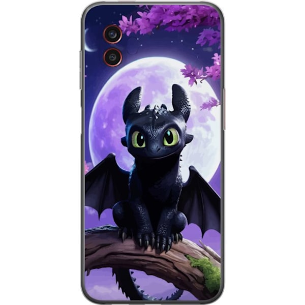Samsung Galaxy Xcover6 Pro Gennemsigtig cover Dragetræneren