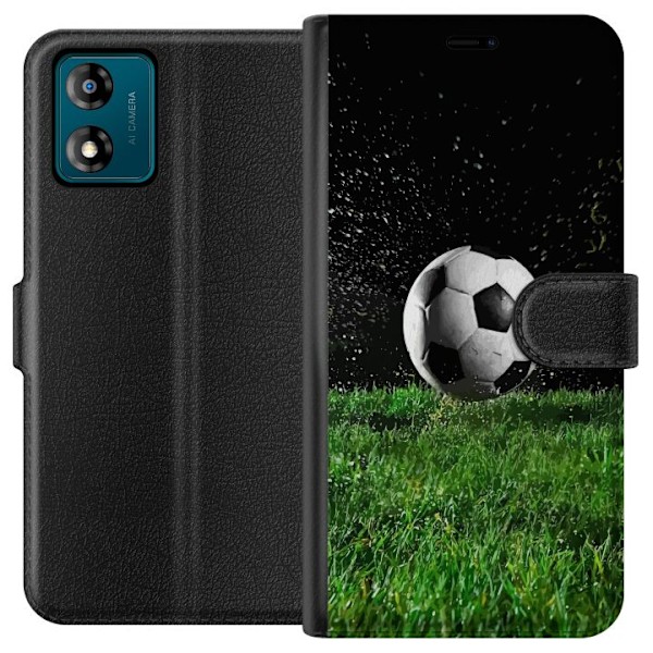 Motorola Moto E13 Lommeboketui Fotballhandling