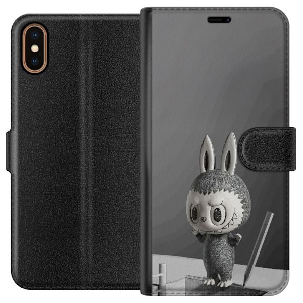 Apple iPhone XS Tegnebogsetui Pop Mart MEGA LABUBU LABUBU Sket