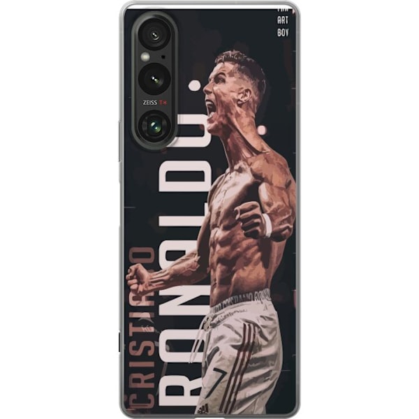 Sony Xperia 1 VI Läpinäkyvä kuori Ronaldo