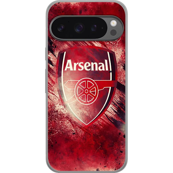 Google Pixel 9 Pro XL Genomskinligt Skal Arsenal