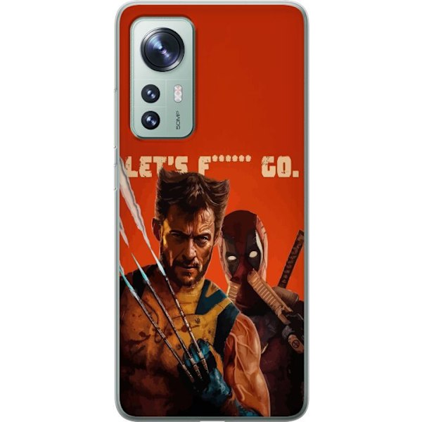 Xiaomi 12 Gjennomsiktig deksel Deadpool & Wolverine