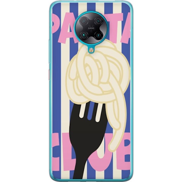 Xiaomi Poco F2 Pro Gennemsigtig cover Pasta Twirl