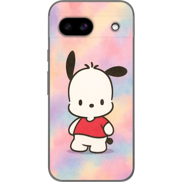 Google Pixel 8a Läpinäkyvä kuori Kawaii Sanrio Pochacco
