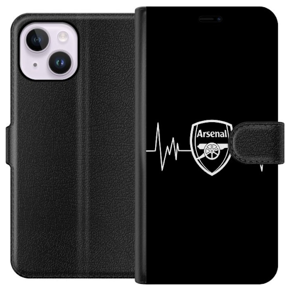 Apple iPhone 14 Plus Lompakkokotelo Arsenal