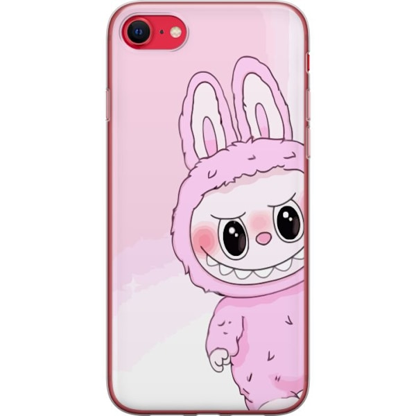 Apple iPhone SE (2020) Genomskinligt Skal Labubu Bunny Series