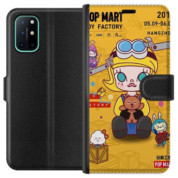 OnePlus 8T Lompakkokotelo Leikkitehdas Pop Mart