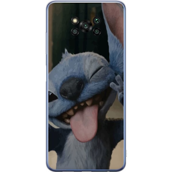 Xiaomi Poco X3 Pro Läpinäkyvä kuori Stitch Söpö Alien - S