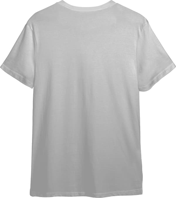 T-shirt til Voksen Grå Medium Grønt pixelvæsen blandt blokfigurer med blå effekter og sort indramning grå M