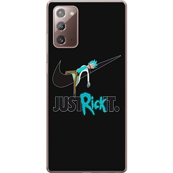 Samsung Galaxy Note20 Genomskinligt Skal Just Rick It.